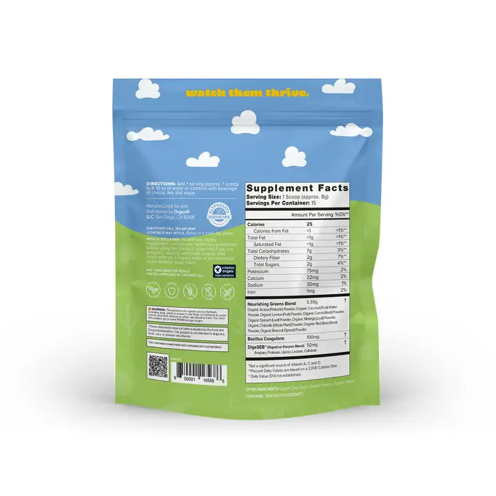 Organifi Kids Easy Greens Powder